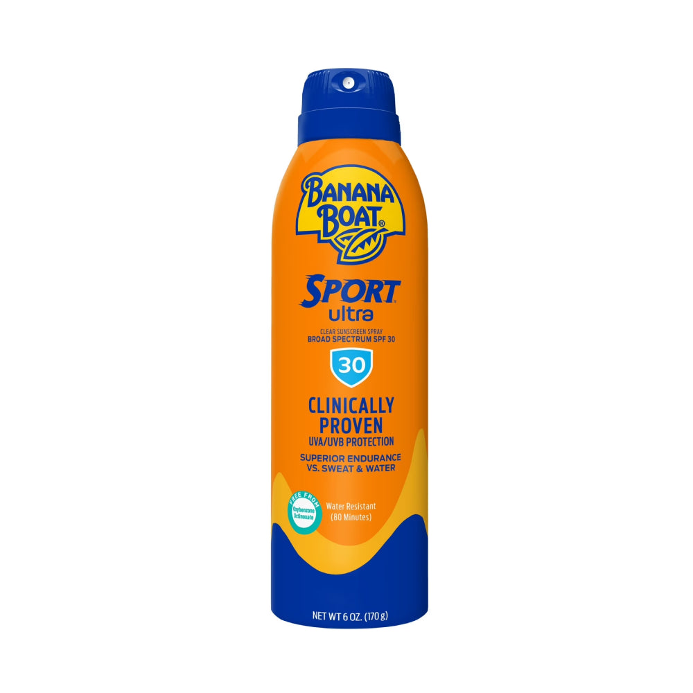 Banana Boat Ultra Mist Sport Sunscreen Spray SPF 30 (6 Fl Oz)