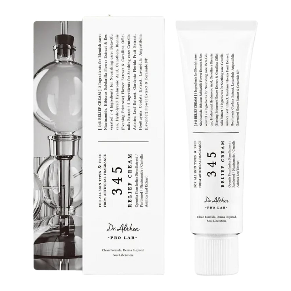 Dr.Althea 345 Relief Cream Face Moisturizer 1.69 Fl Oz
