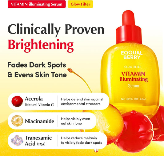 Eqqualberry Glow Filter Vitamin Illuminating Serum 30ml