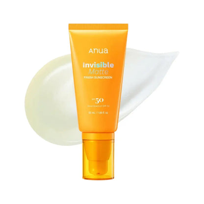 ANUA Invisible Matte Finish Sunscreen SPF50+ PA++++ 50ml