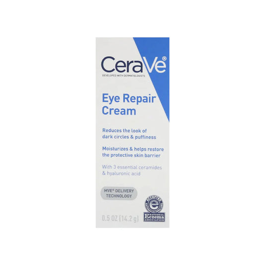 CeraVe Eye Repair Cream 14g (0.5 Oz) – Hydrating Eye Cream