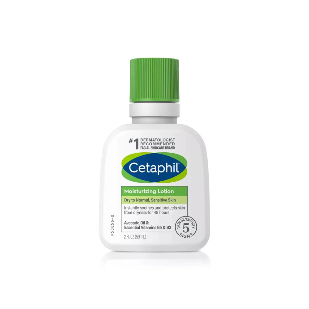 Cetaphil Moisturizing Lotion Dry to Normal Sensitive Skin 2 Fl Oz