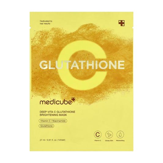 Medicube Deep Vita C Glutathione Brightening Mask 27ml