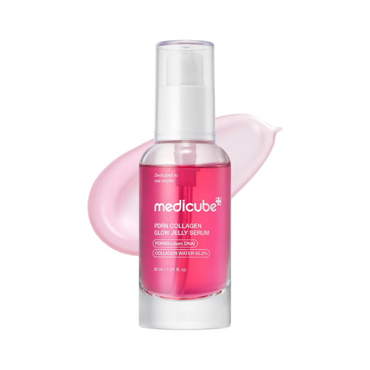 MEDICUBE PDRN Collagen Glow Jelly Serum 30ml – Glow Boosting Korean Serum