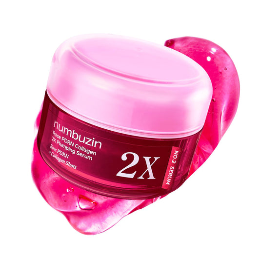 Numbuzin – No.2 Rose PDRN Collagen 2X Plumping Serum 30ml