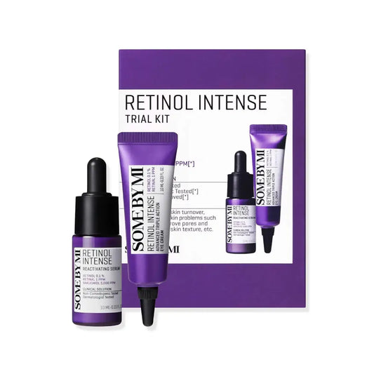 SOME BY MI Retinol Intense Trial Kit (Serum & Eye Cream) – 0.1% Retinol, 0.33oz