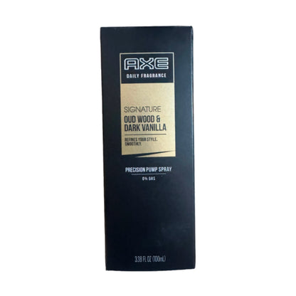 AXE Signature Oud Wood & Dark Vanilla Body Spray 3.38 Oz