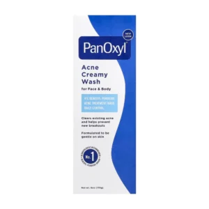 PanOxyl Acne Creamy Wash For Face & Body 6 Oz (170 g)